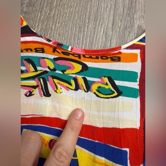 Vintage 90s Jams World Mini Dress Retro - Picture 4 of 7